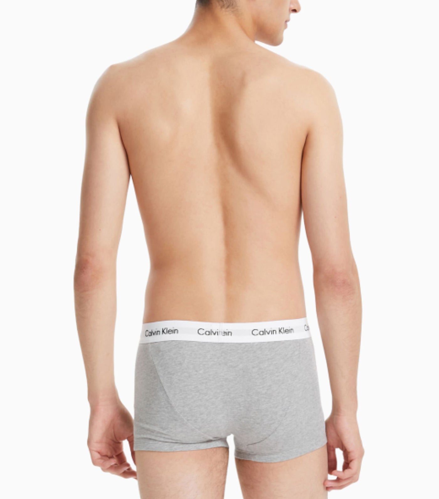 Calvin klein cotton stretch 3 pack low hotsell rise trunks