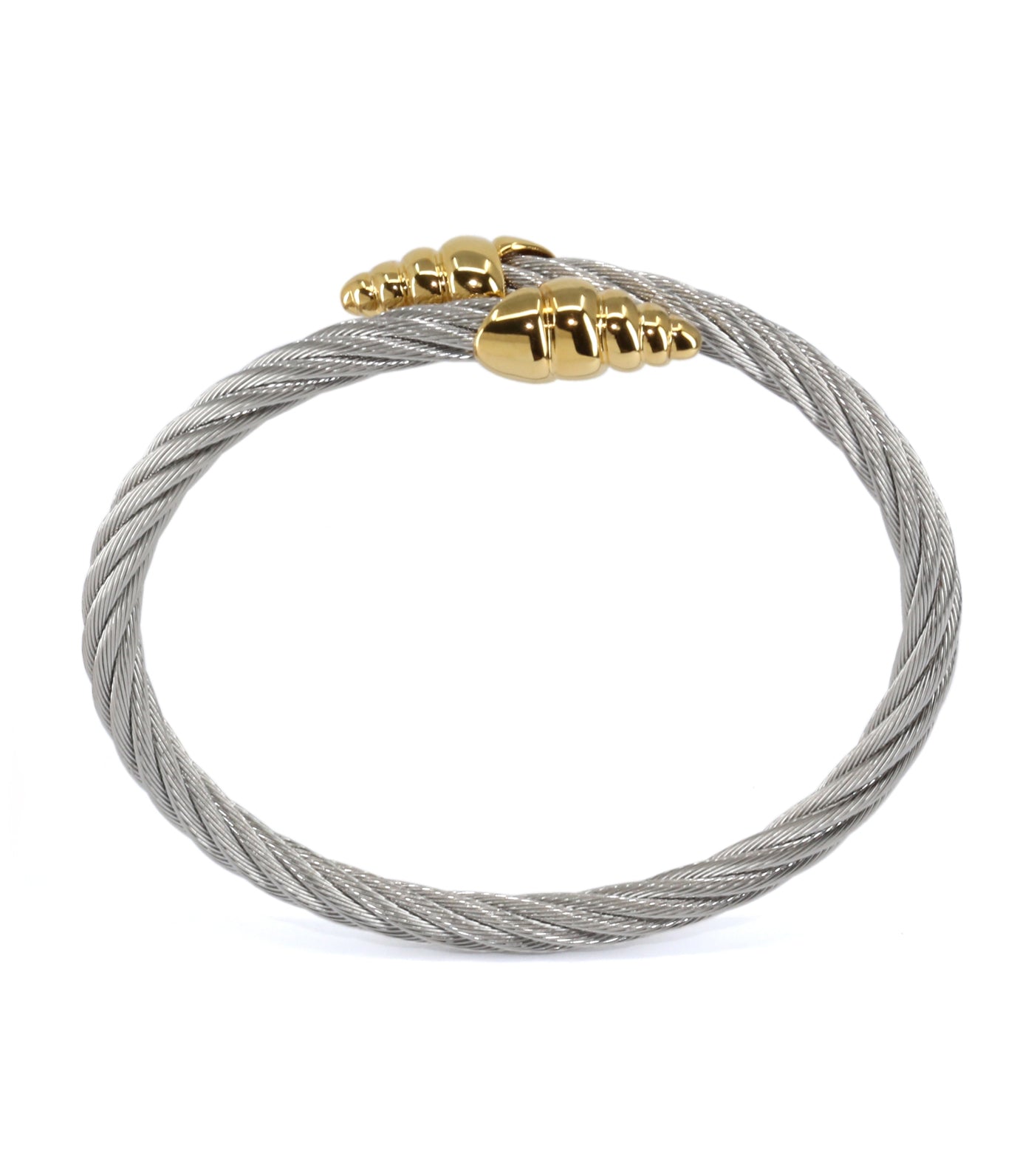 Bangle Celtic Coquille Gray