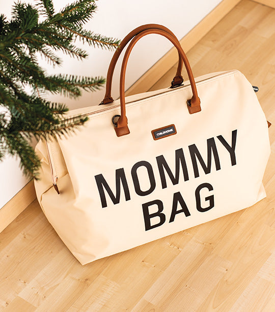 Mommy Bag - Off White/Black