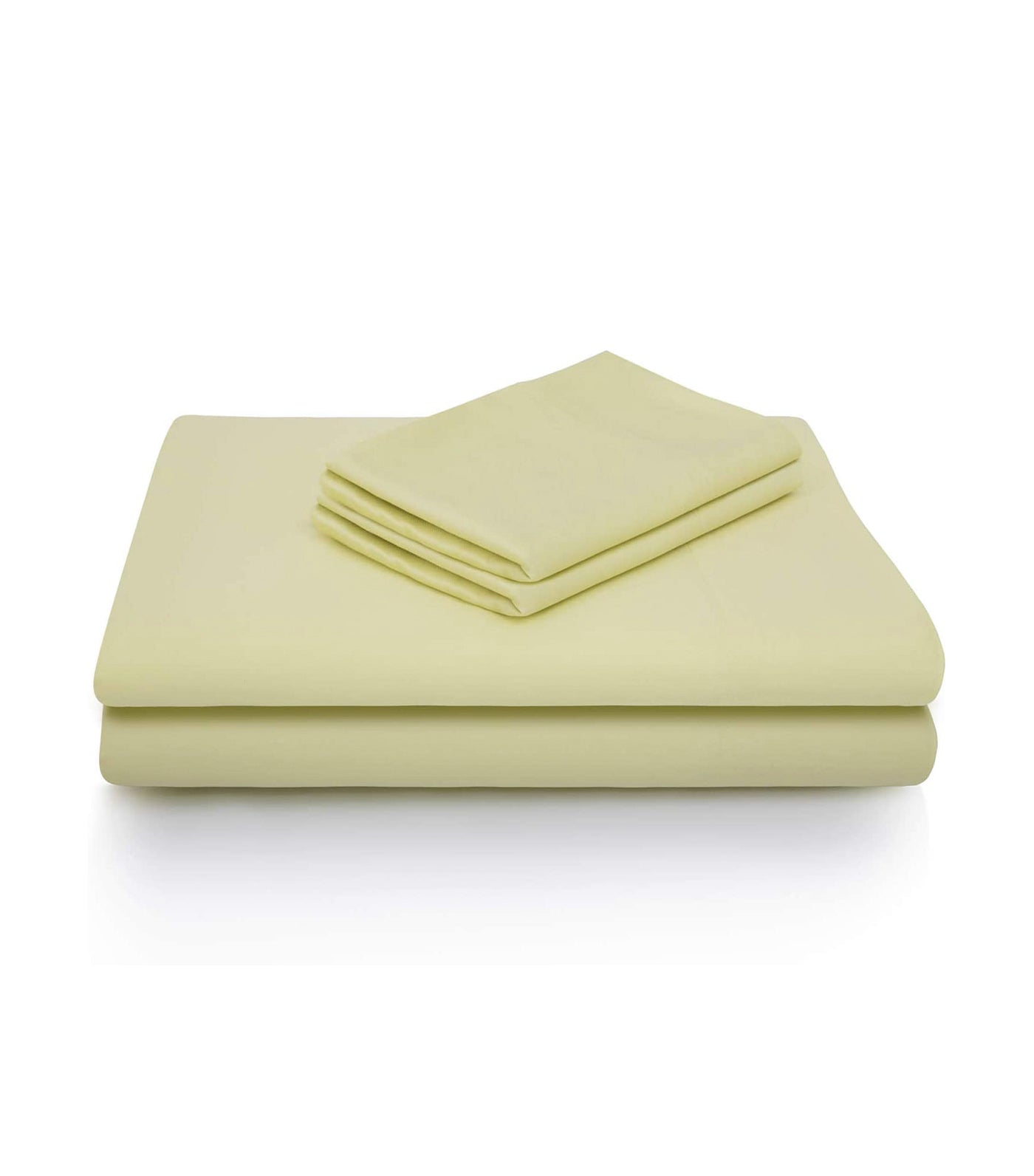 malouf woven™ rayon from bamboo sheet set - citron