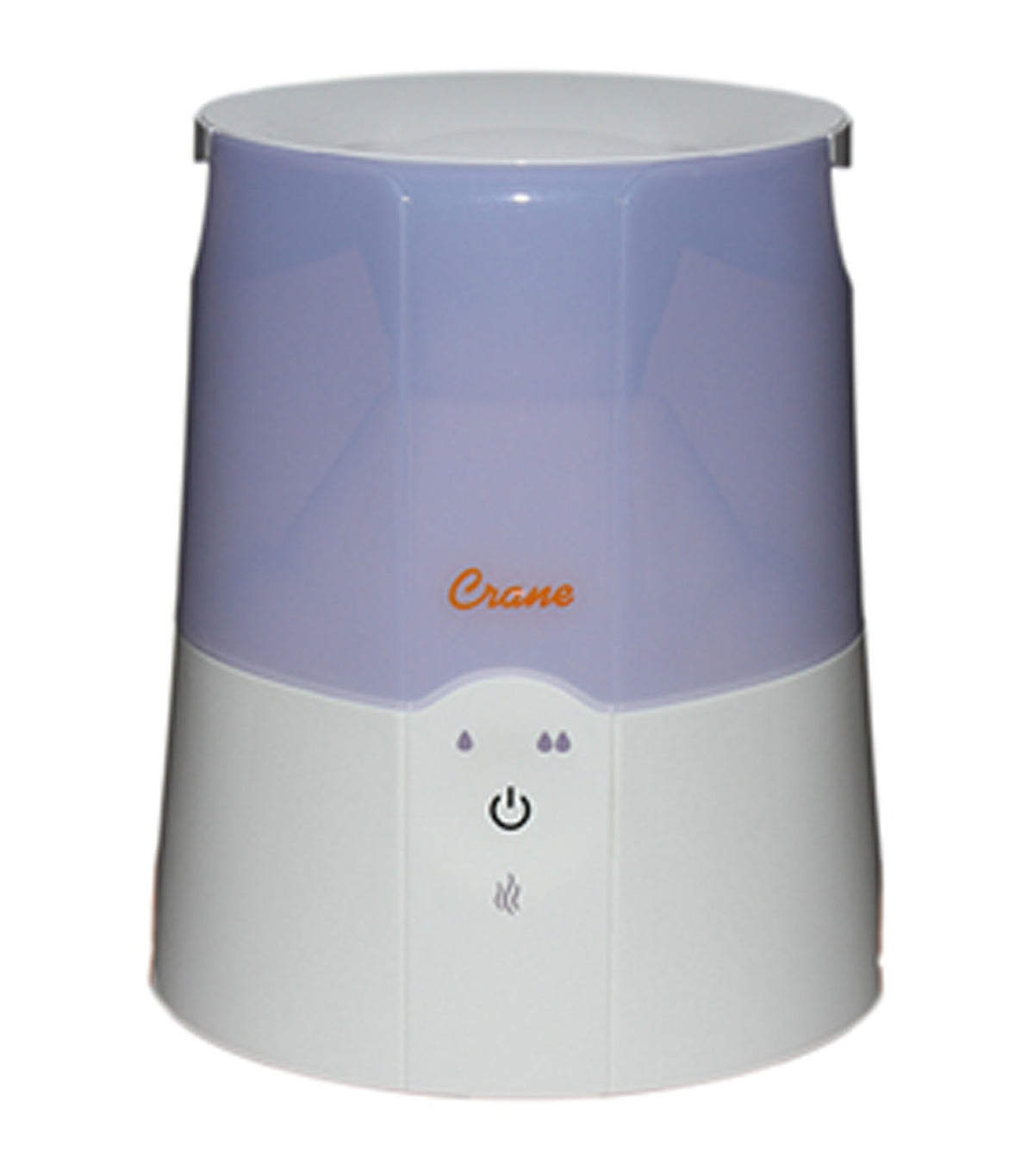 Crane 2in1 Warm Mist Humidifier and Personal Steam Inhaler White