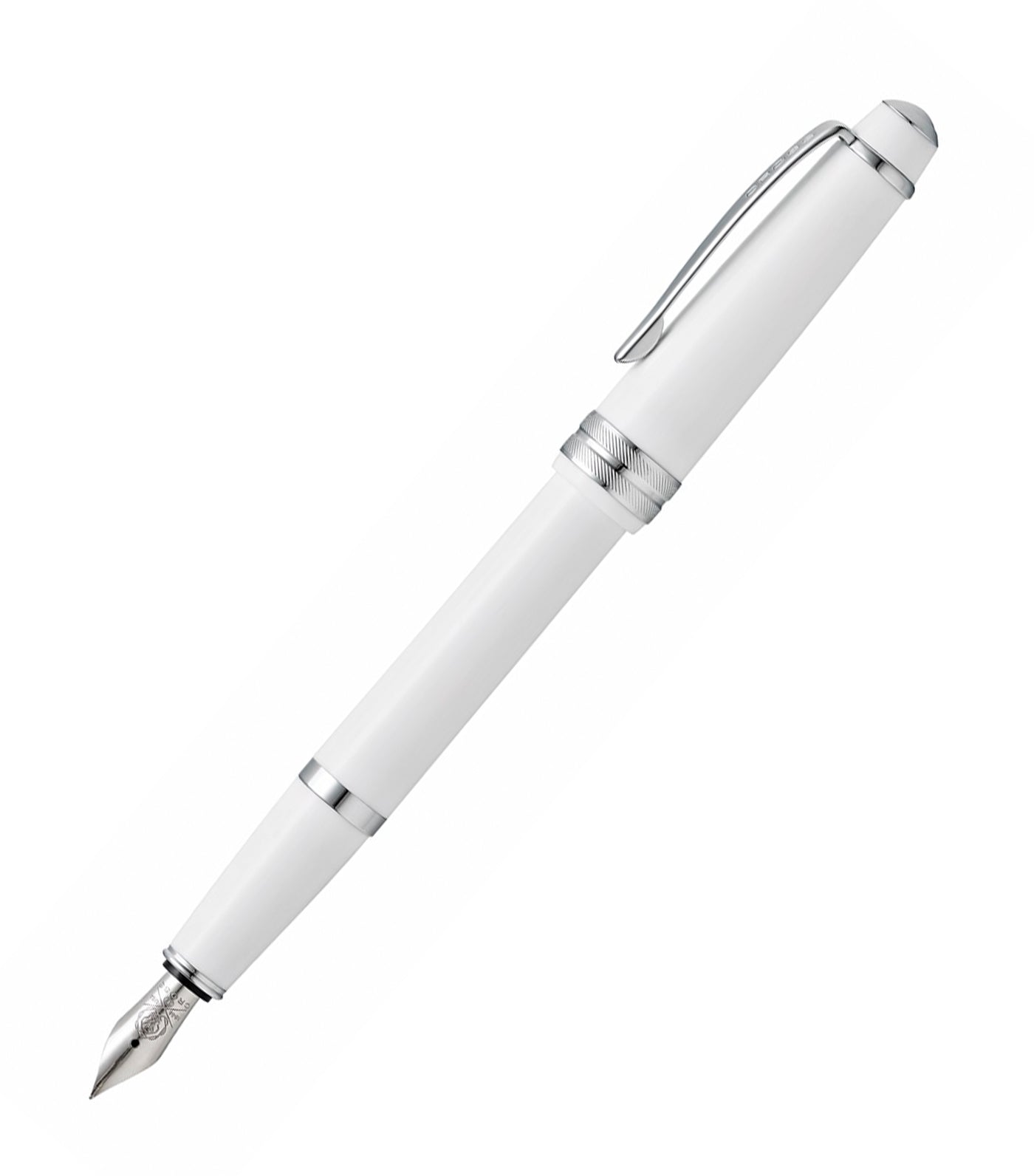 cross bailey light white medium fountain pen