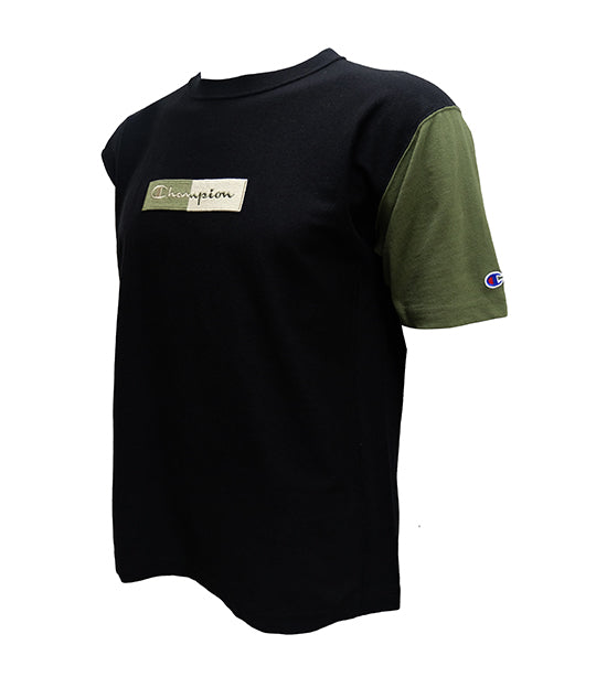 Japan Line Short Sleeve T-Shirt Black