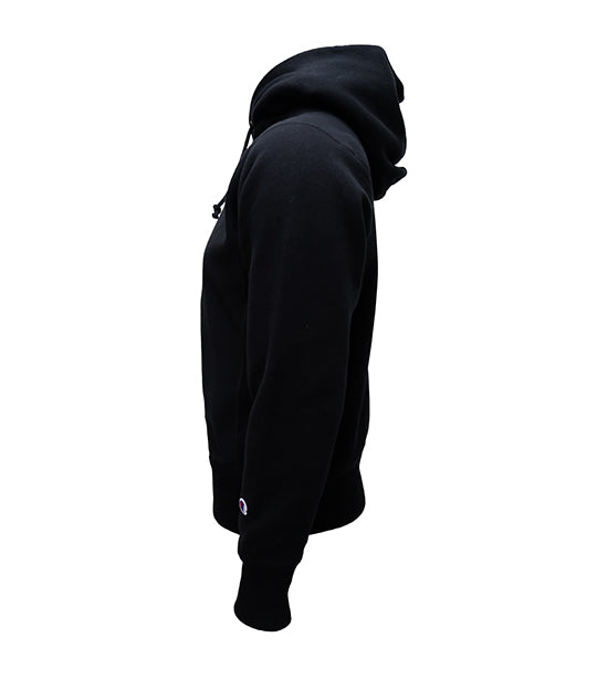 Japan Line Hooded Sweatshirt Black