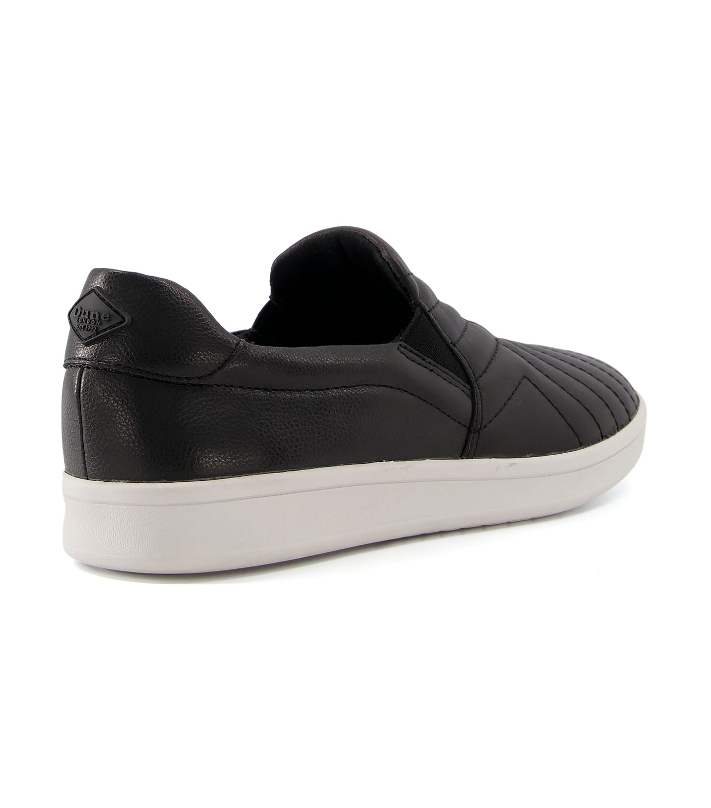 Effortless Quilted Slip On Black