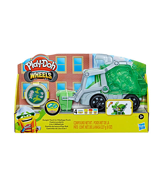 Play-Doh Wheels Dumpin Fun 2-in-1 Garbage Truck