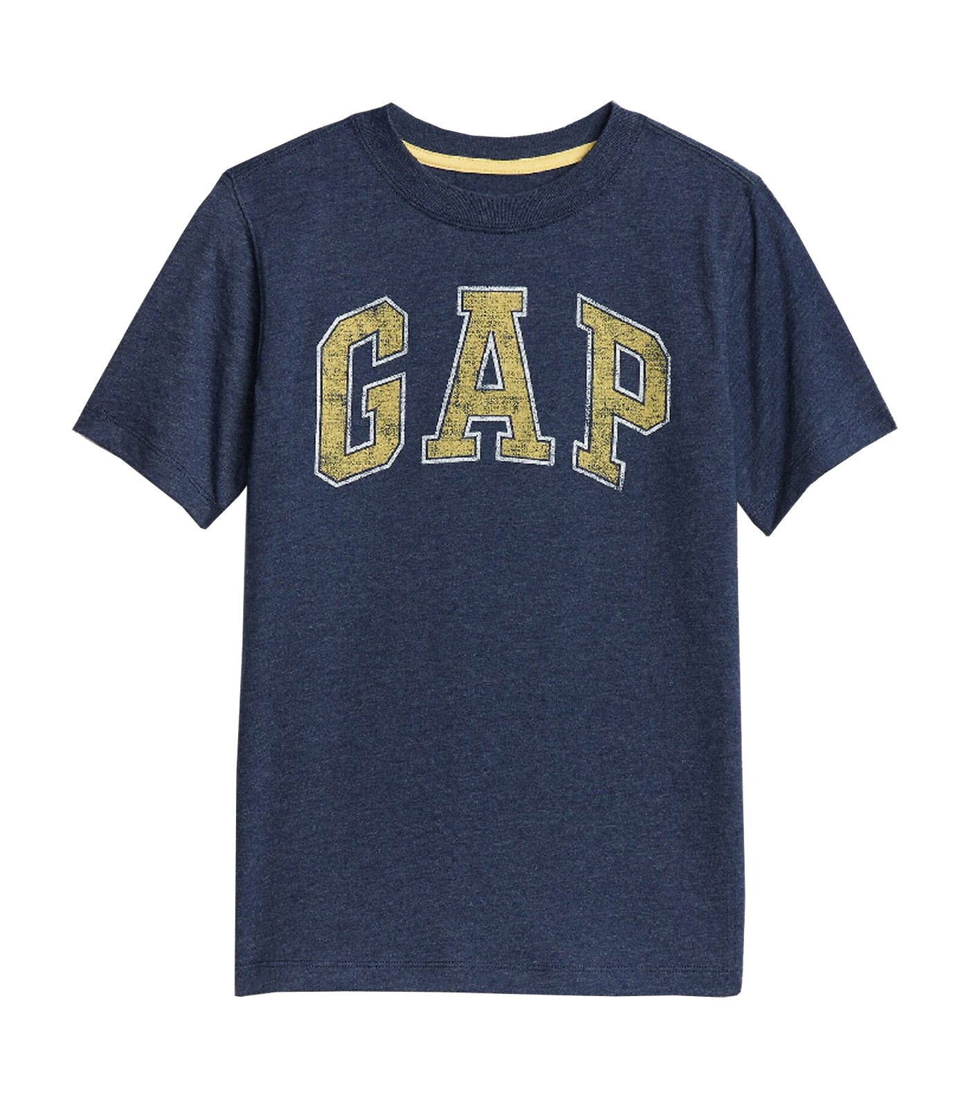 gap kids navy heather kids gap logo t-shirt