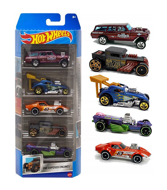 Exposed Engines Five-Pack