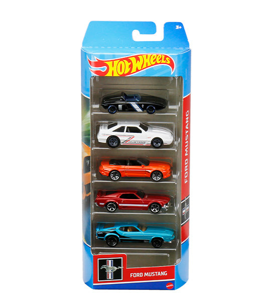 Hot Wheels Ford Mustang Five Pack