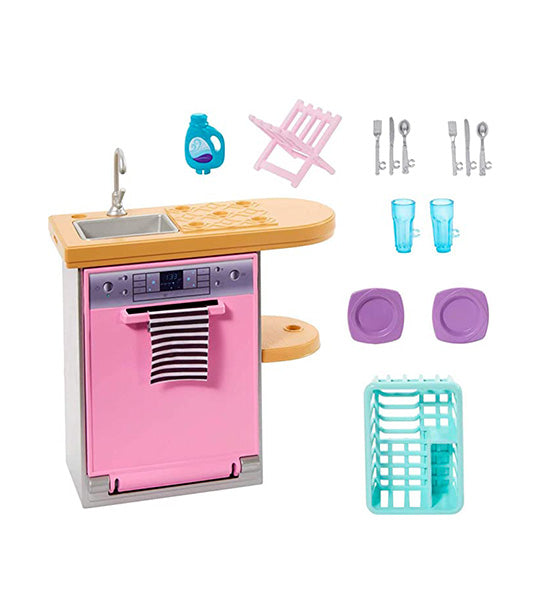 Furniture and Décor Pack - Dishwashing Playset