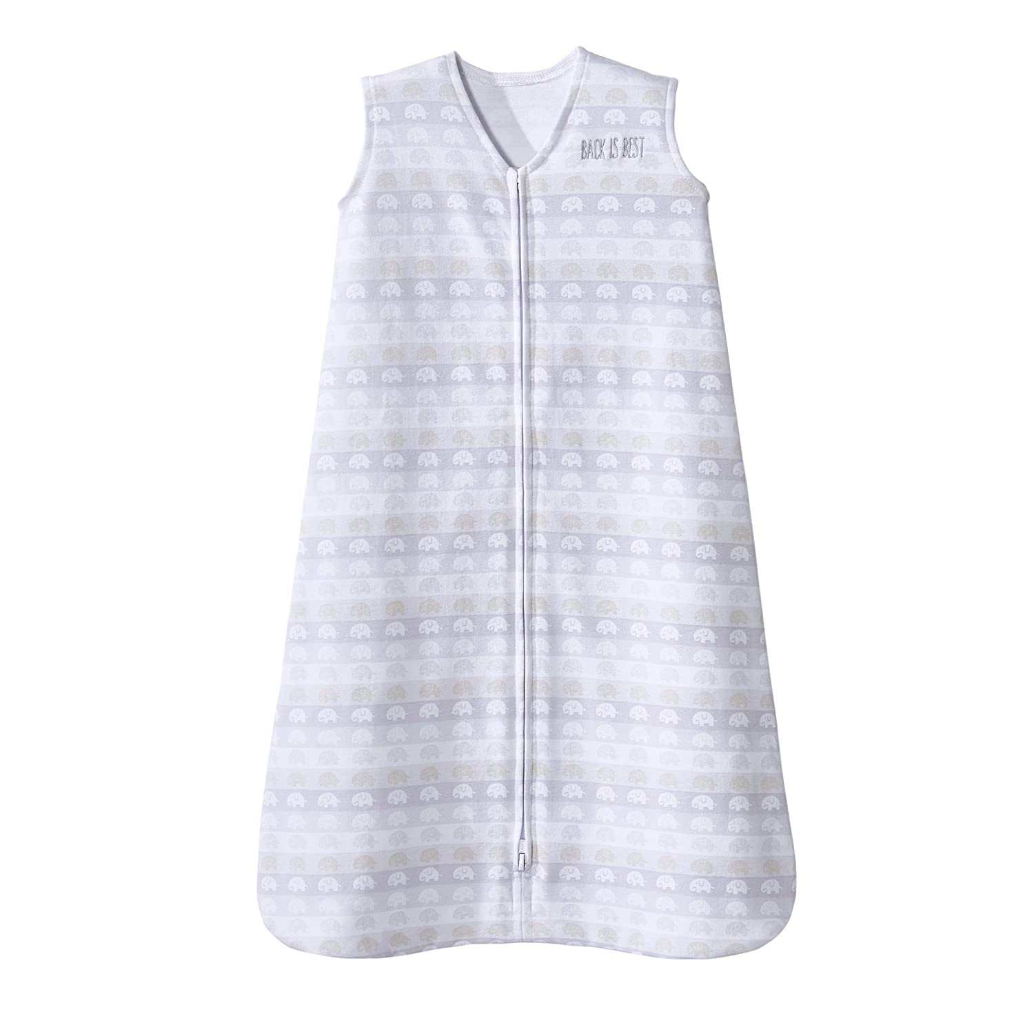 SleepSack Wearable Blanket - Gray Elephant Stripe