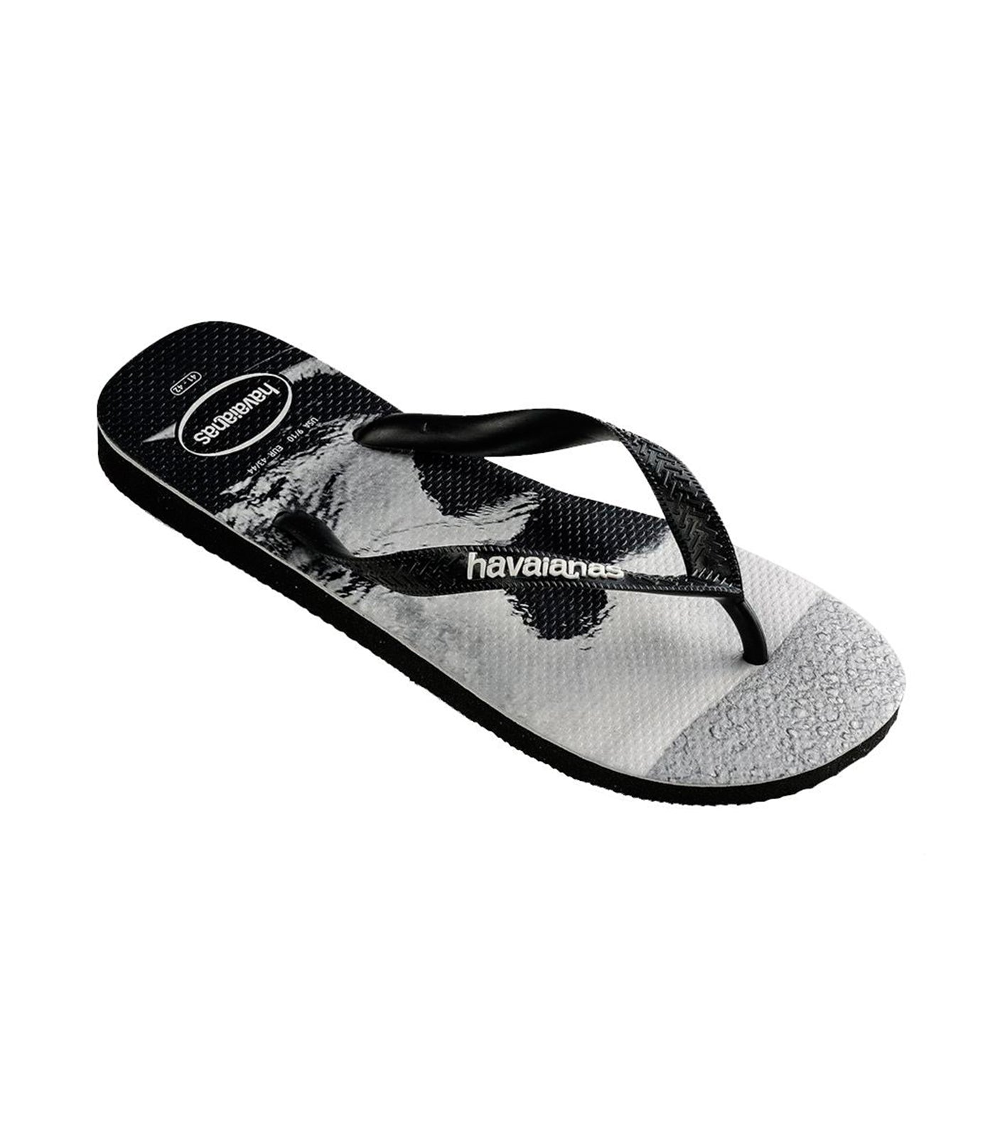 Havaianas Men's Top Photoprint Black and White