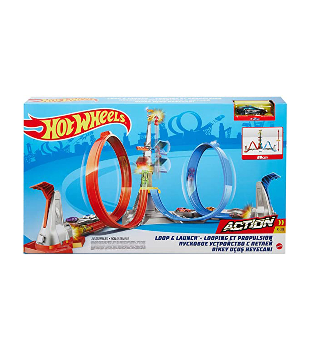 Hot Wheels Loop Stunt Champion Trackset | Rustan's