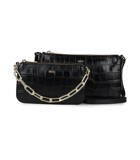 Dkny croc best sale crossbody bag