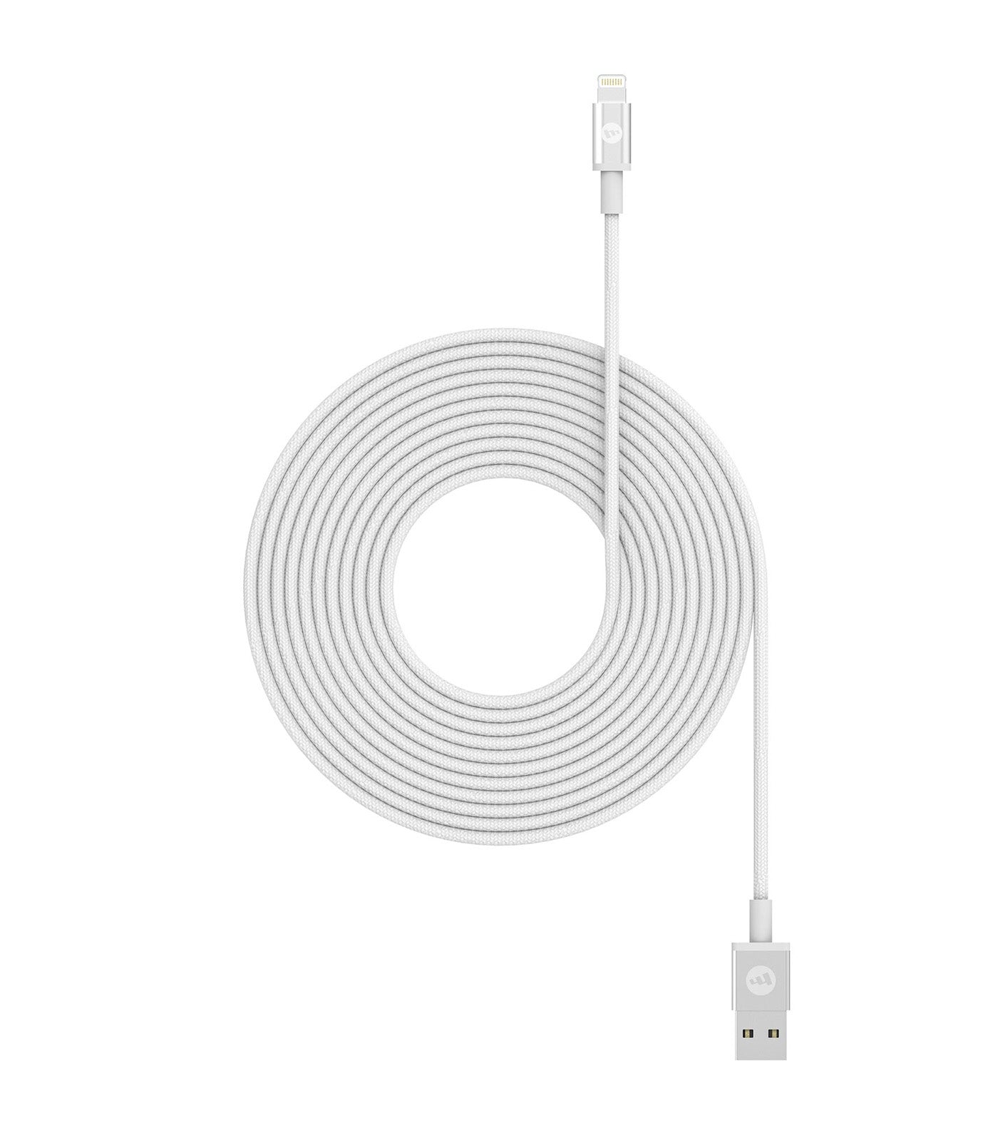 USB-A to Lightning Cable White
