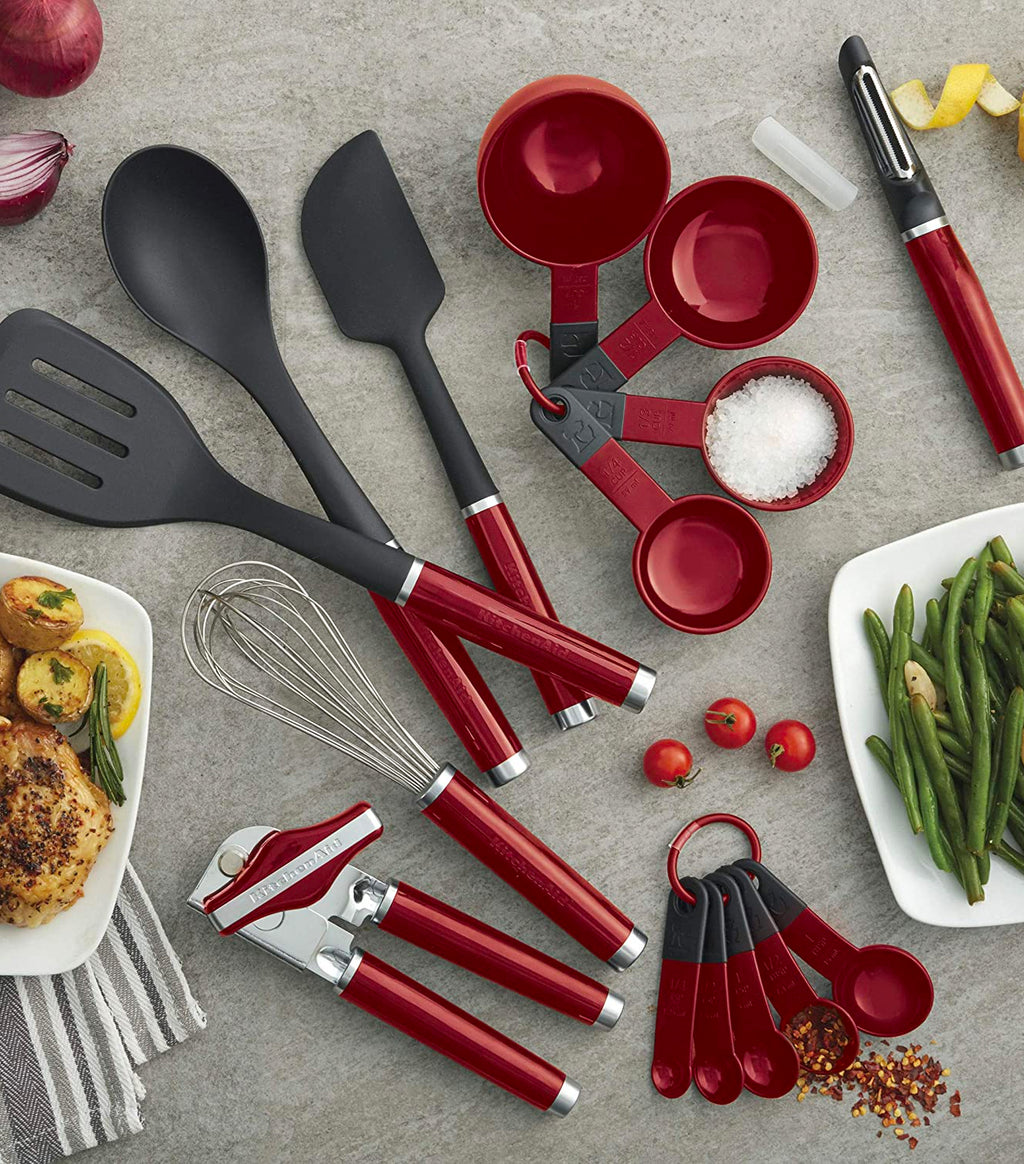 KitchenAid Nylon Cooking Ladle – Empire Red – CookServeEnjoy