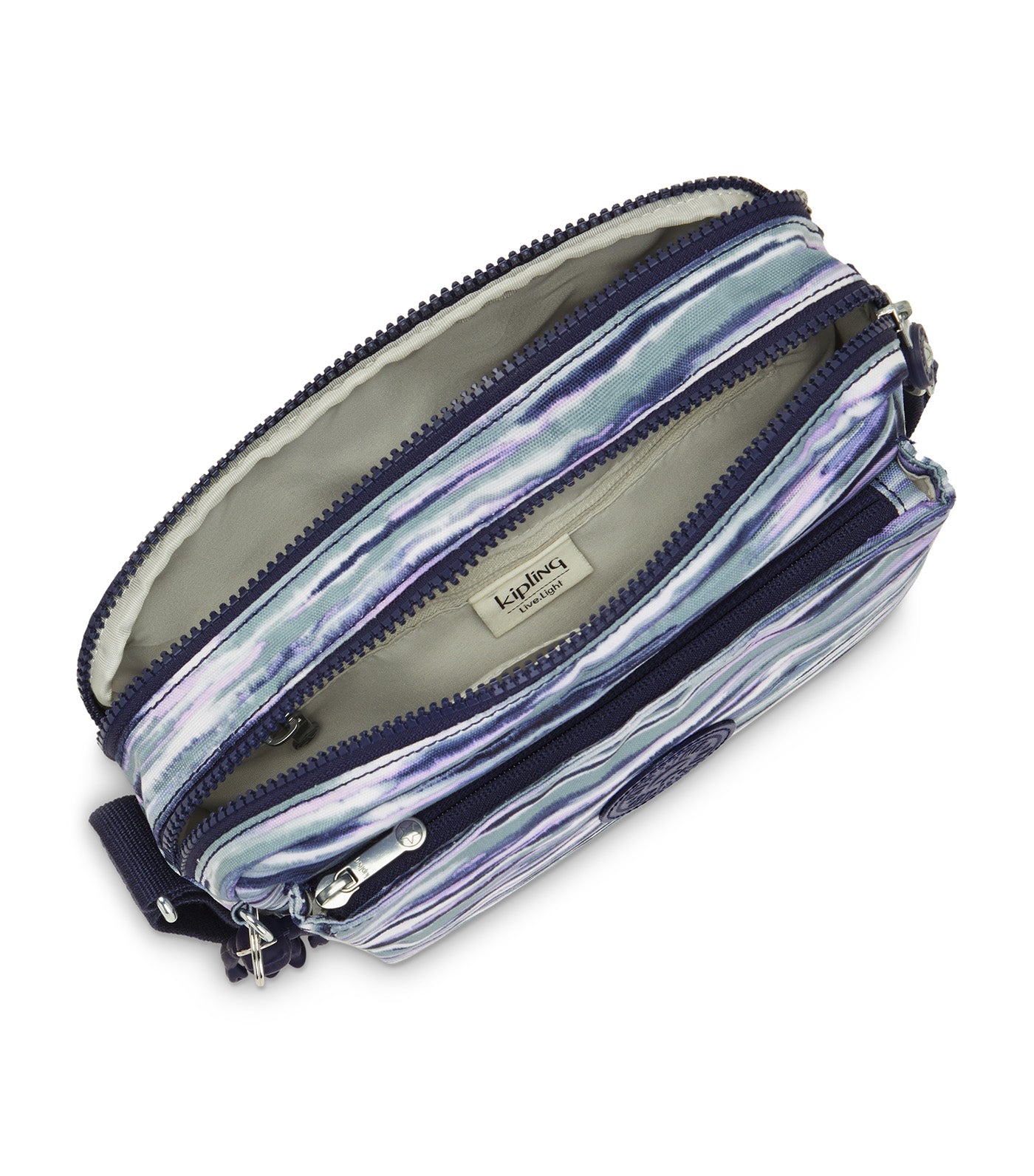 Striped kipling online bag