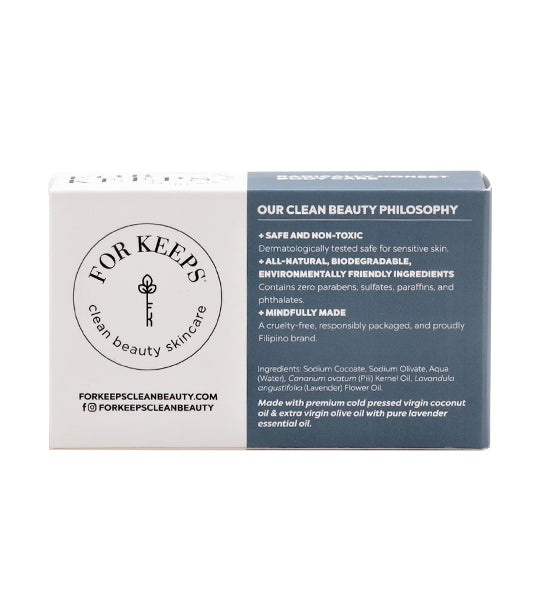 For Keeps Clean Beauty Skincare UNWIND Hand + Body Bar Soap - 135g