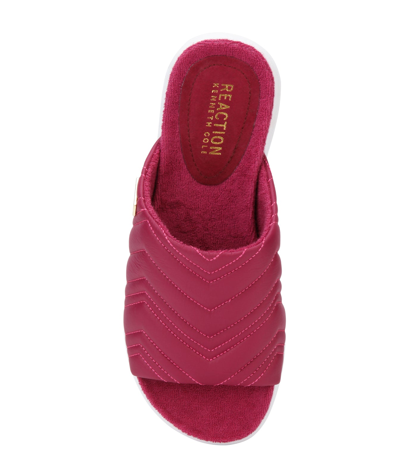 Four Quilted Slide Magenta
