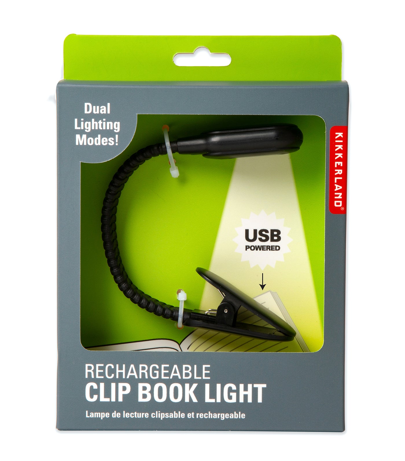 Rechargeable Book Light Black