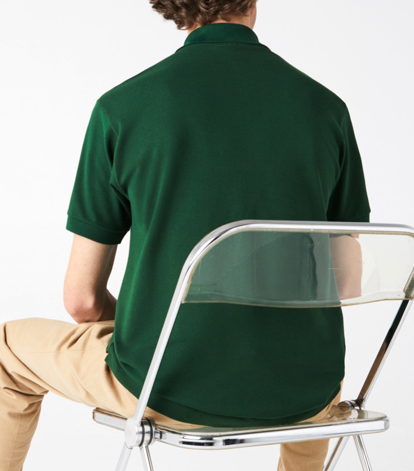 Men's Classic Fit L.12.12 Polo Shirt Green