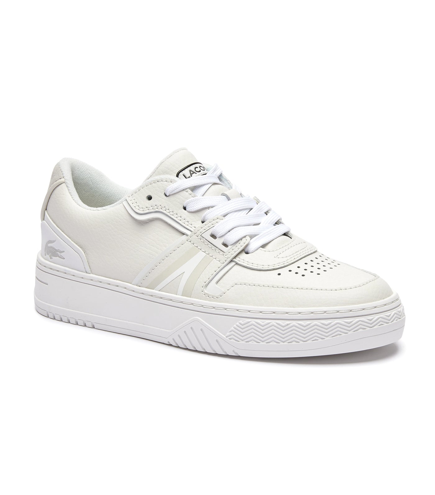 Men's L001 0321 1 Leather Sneakers White/Off White