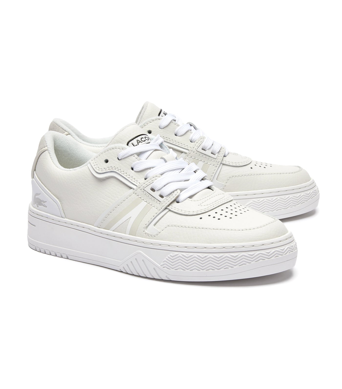 Women's L001 0321 1 Leather Sneakers White/Off White