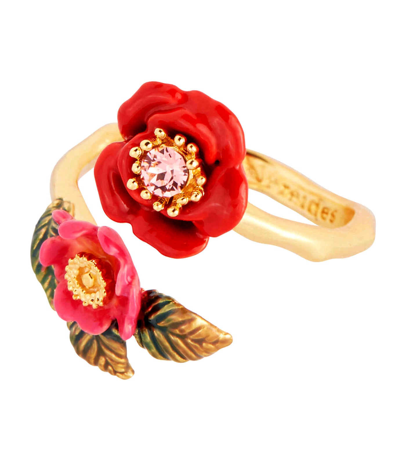 Wild Roses Adjustable Ring