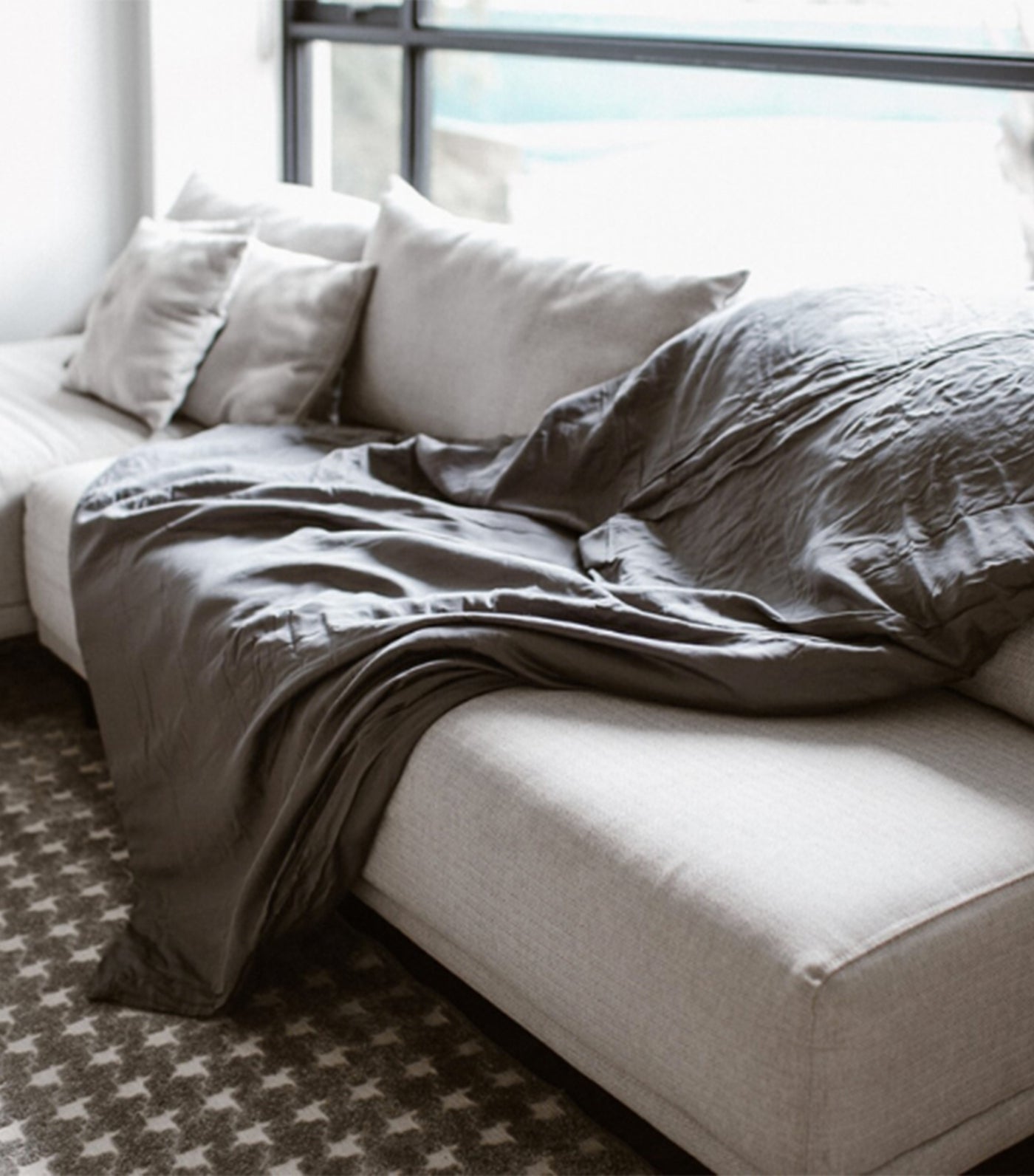 linen & homes tranquility weighted blanket