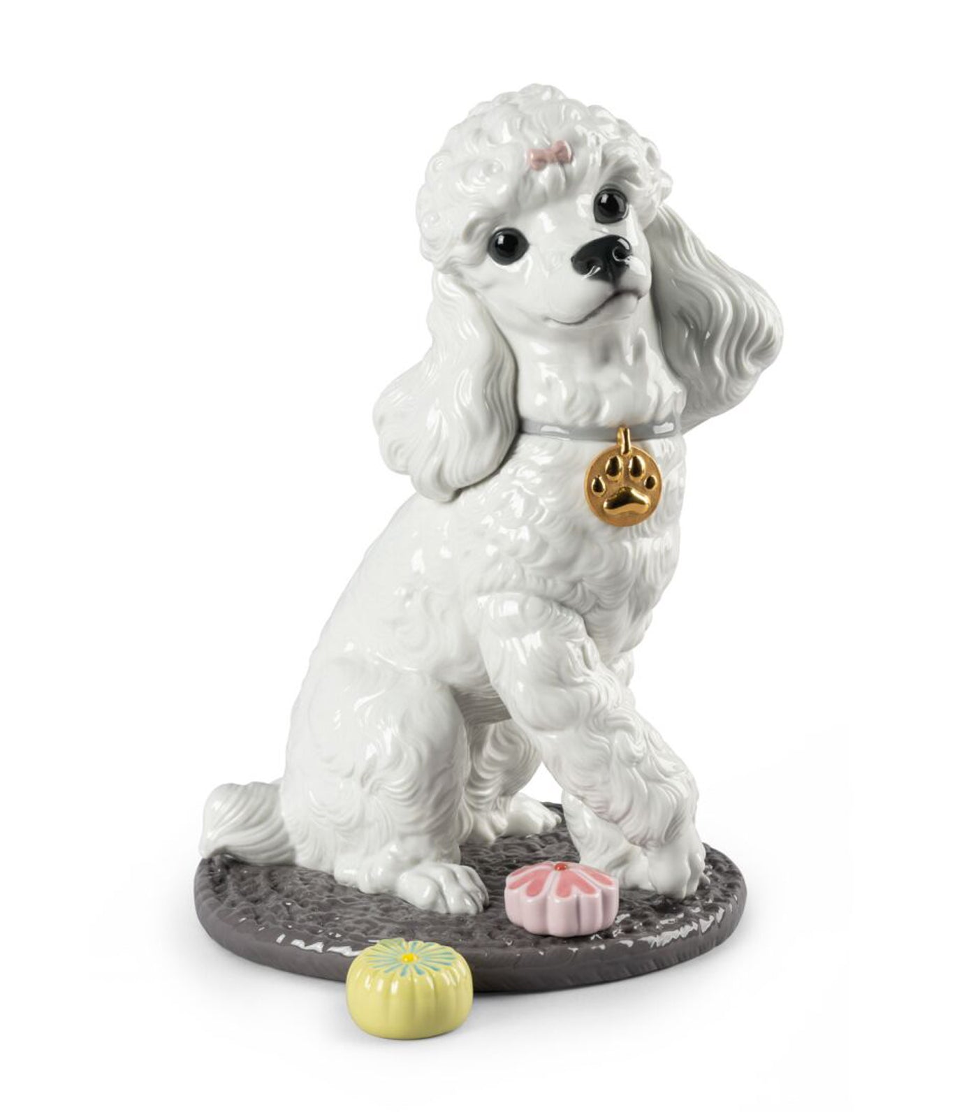 Poodle with Mochis Figurine