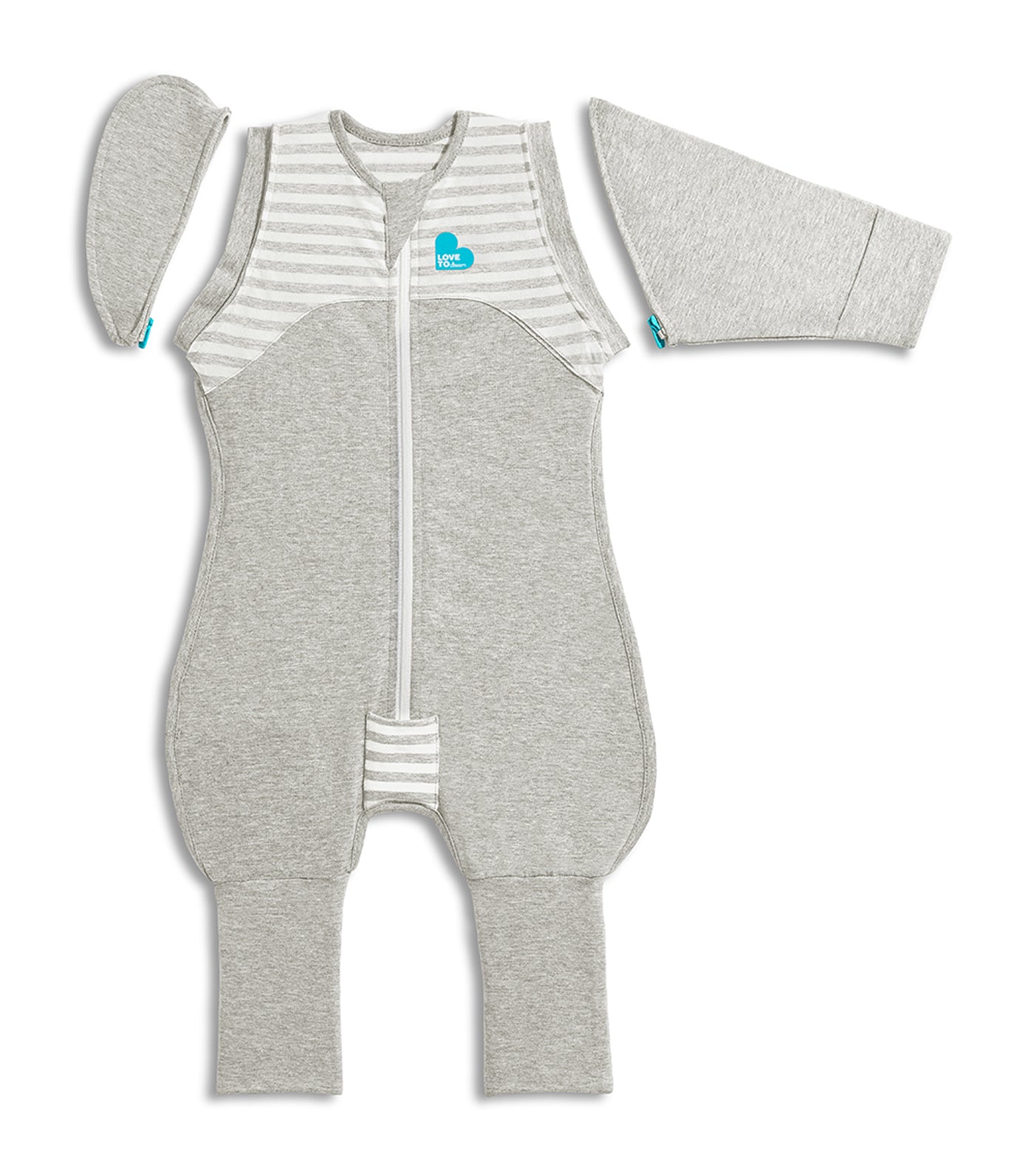 love to dream gray swaddle up transition suit original 1.0 tog