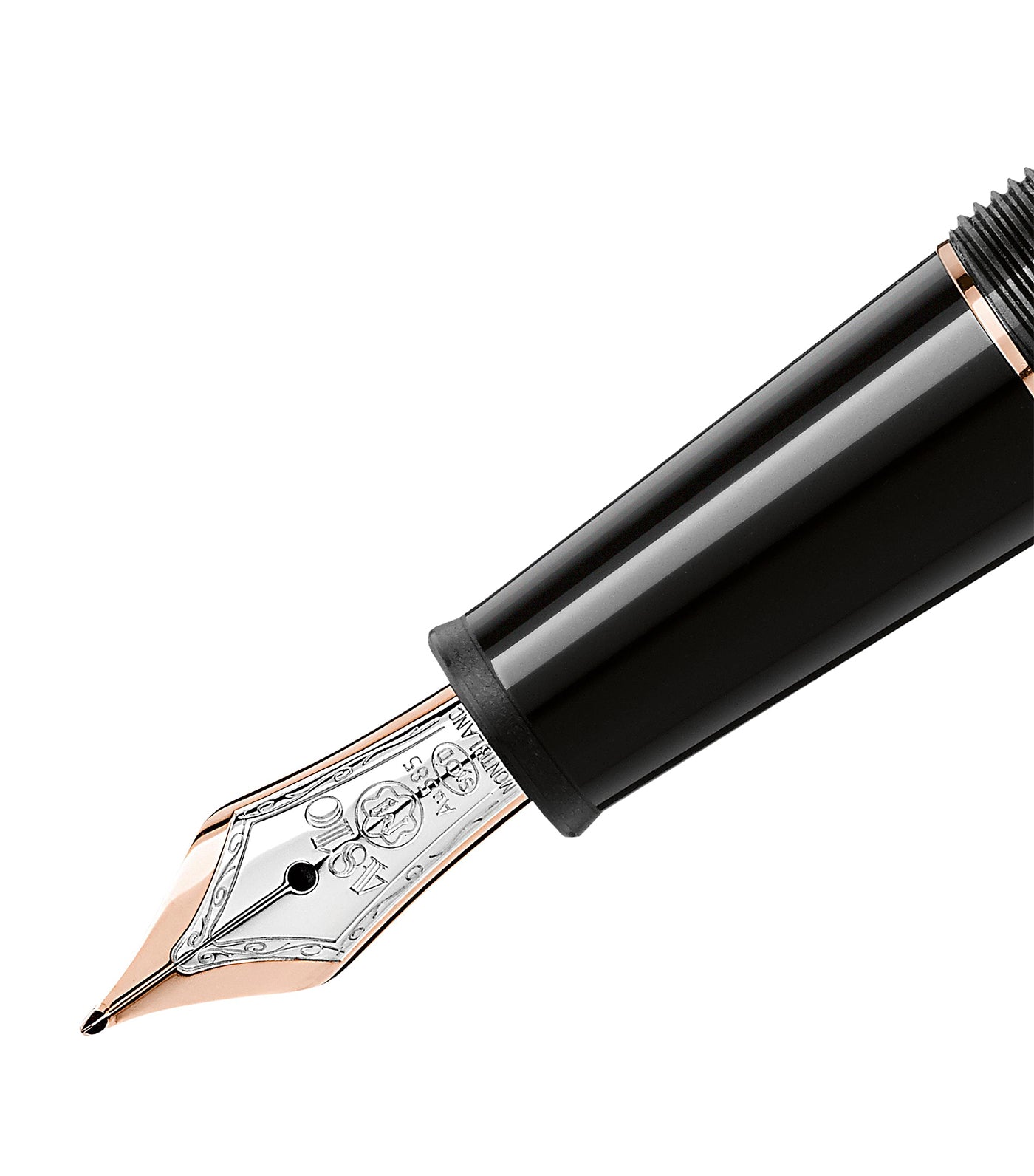 Montblanc Meisterst ck Rose Gold Coated Classique Medium Fountain