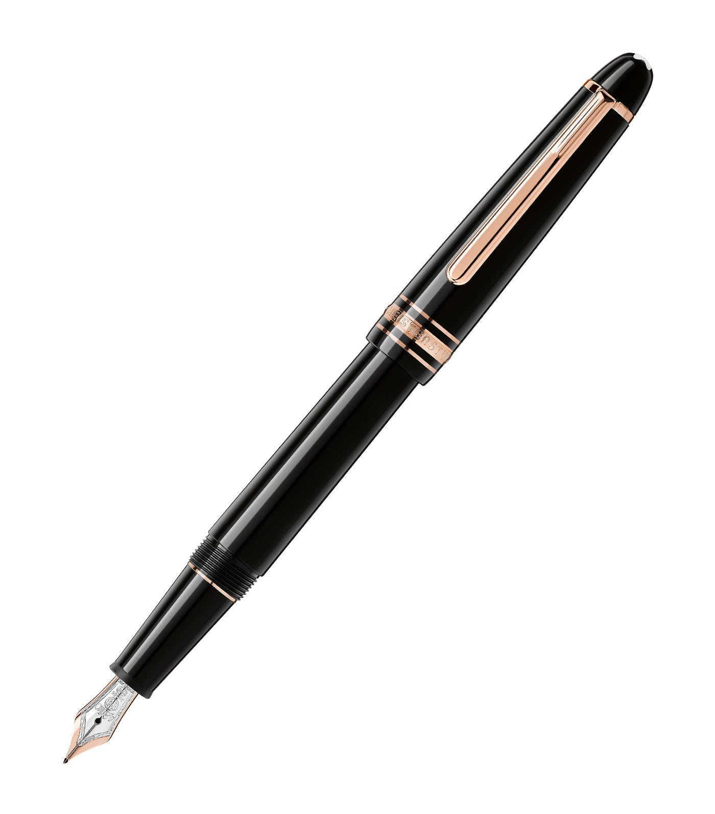 Montblanc Meisterstück Rose Gold-Coated Classique Fine Fountain