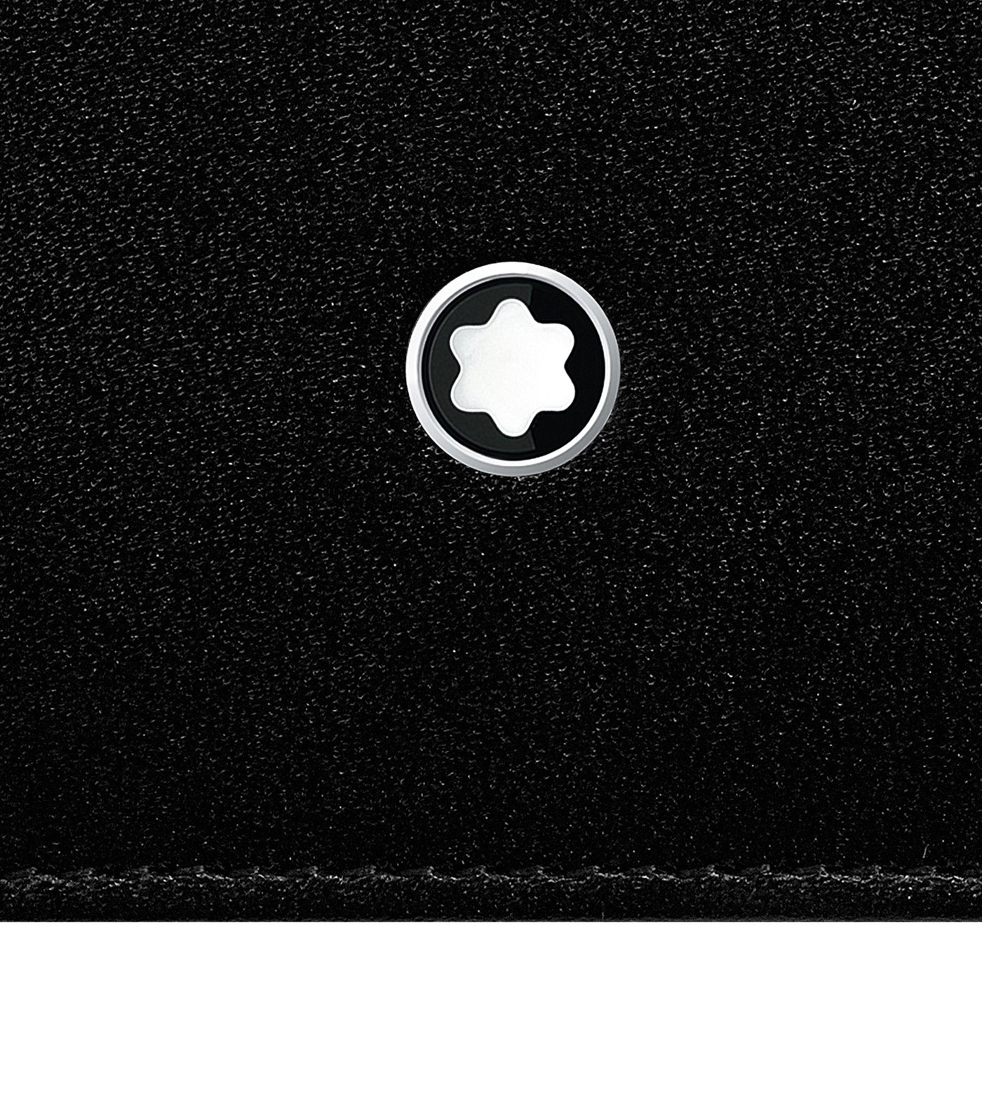 Men wallet Montblanc 130925 Meisterstück 4810 6cc with money clip black  leather