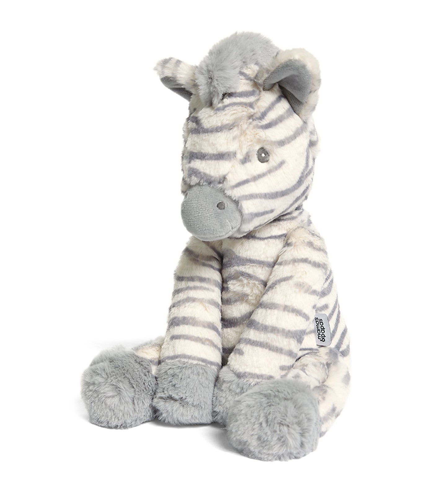 mamas & papas soft toy - welcome to the world - ziggy zebra