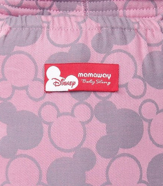 mamaway mickey kaleidoscopes pink baby ring sling