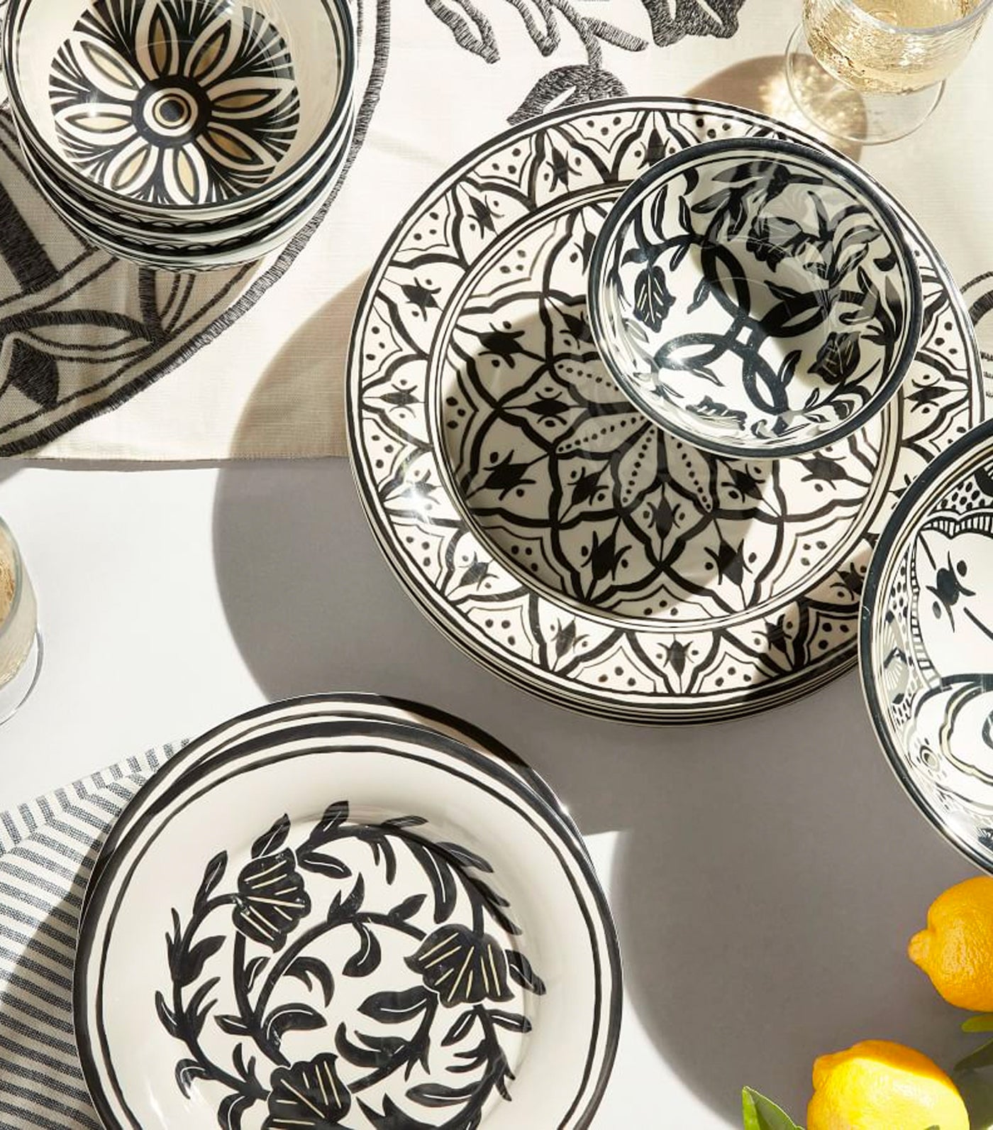 Pottery Barn Marrakesh Melamine Dinnerware Collection