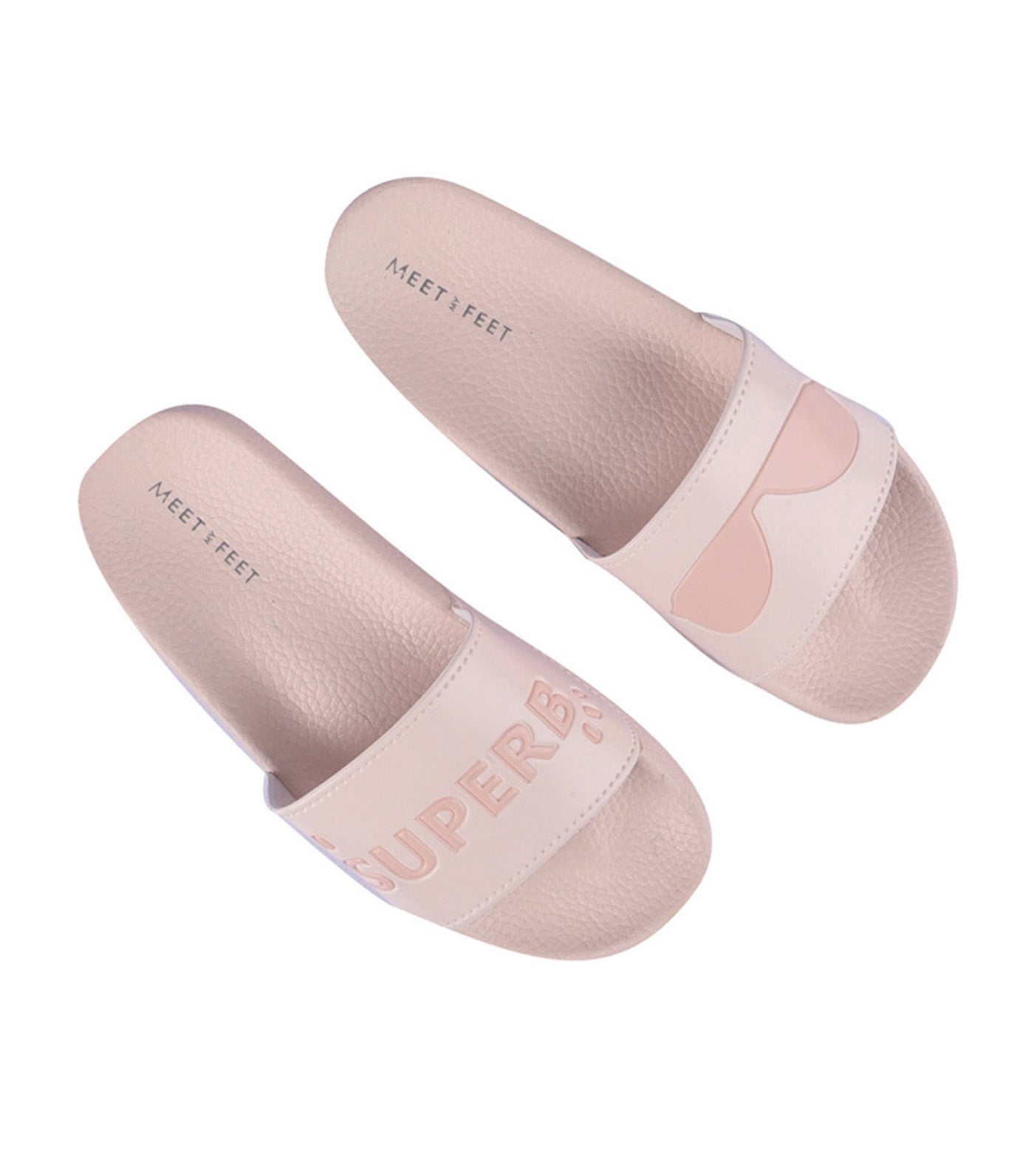 meet my feet pink superb slippers 