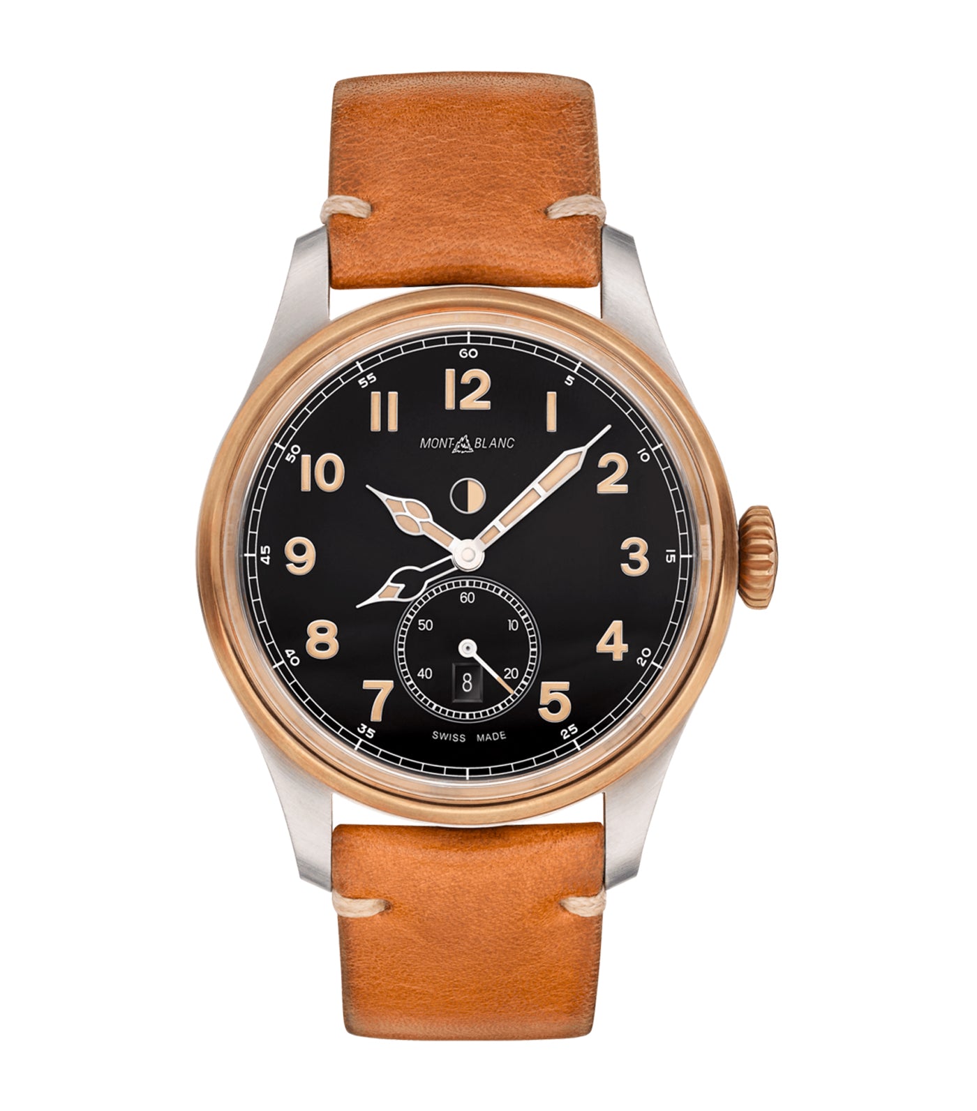 1858 Automatic Dual Time 44mm Brown