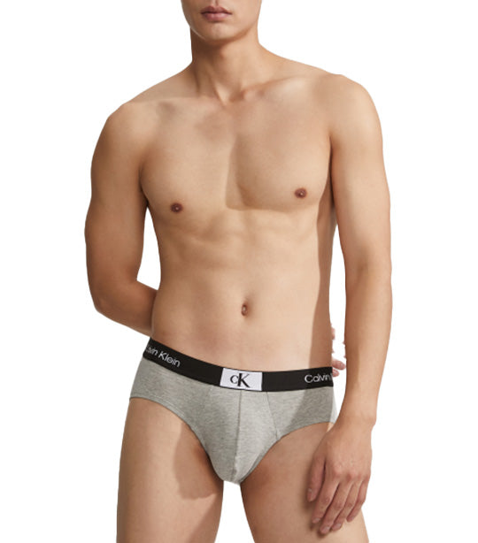 1996 Cotton Hipster Brief Gray