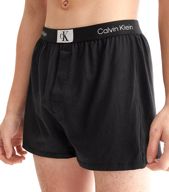 Calvin Klein 1996 Cotton Slim Boxers, black