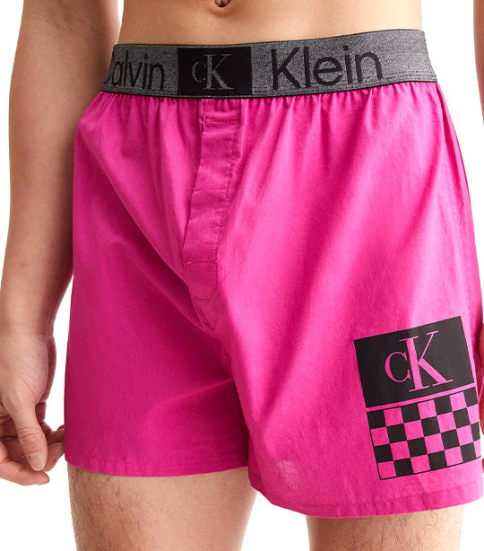 Pink calvin store klein boxers