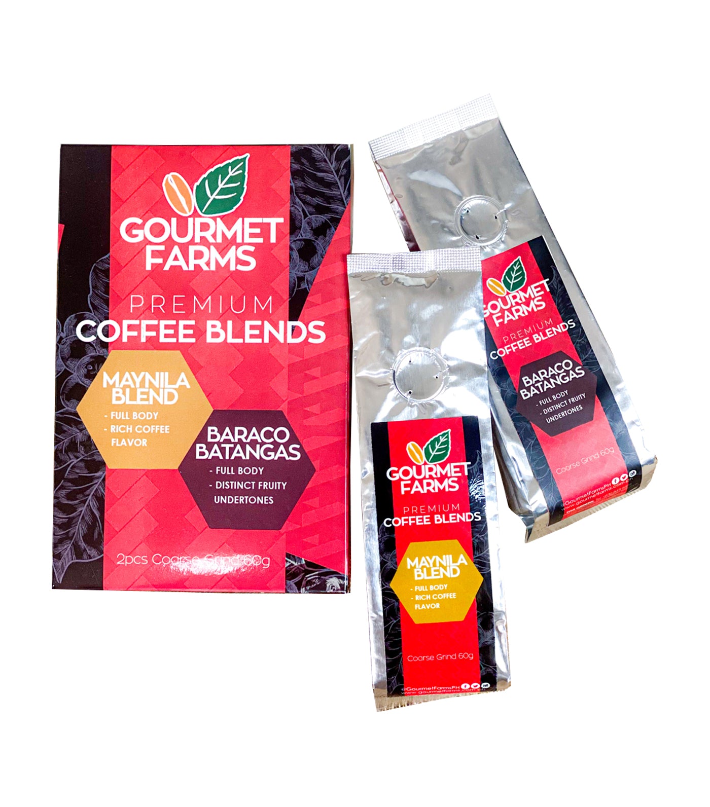 Gourmet Farms Premium Coffee Blends - Duo