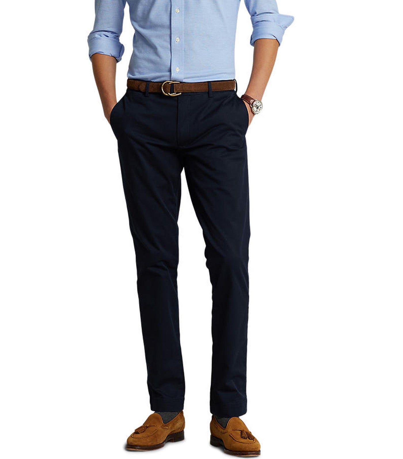 Buy U.S. Polo Assn. Denver Slim Fit Twill Trousers - NNNOW.com