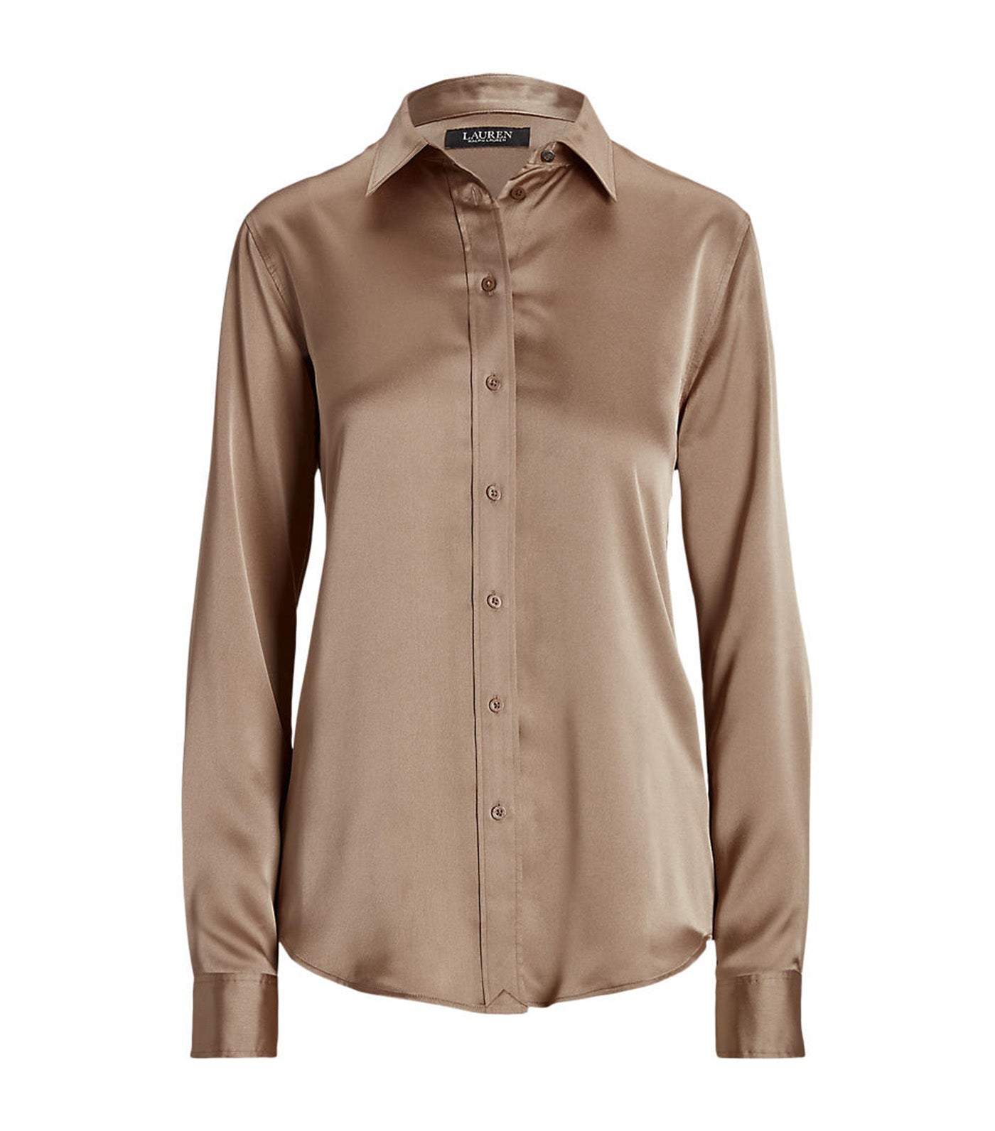 Lauren Ralph Lauren Plus-Size Satin Charmeuse Shirt Macy's, 40% OFF