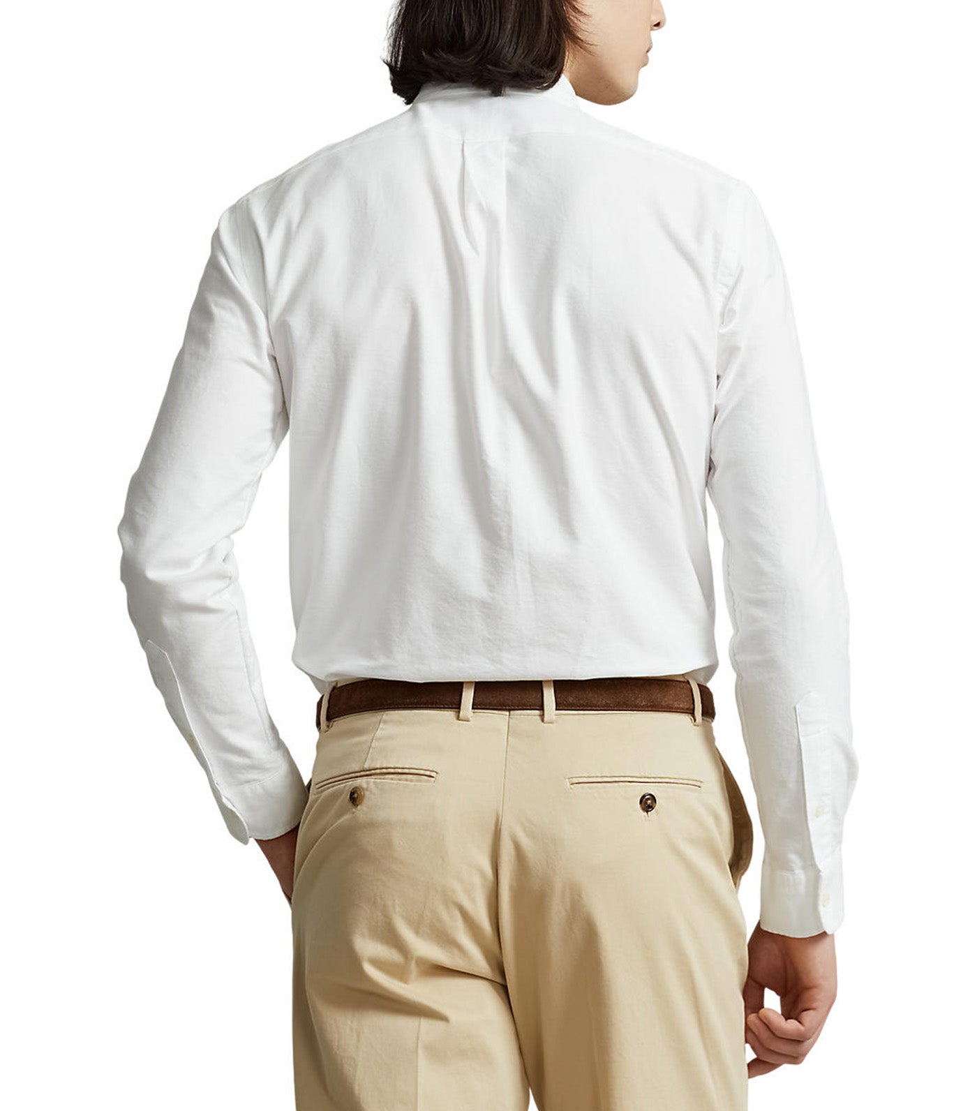 Men's Custom Fit Oxford Shirt White