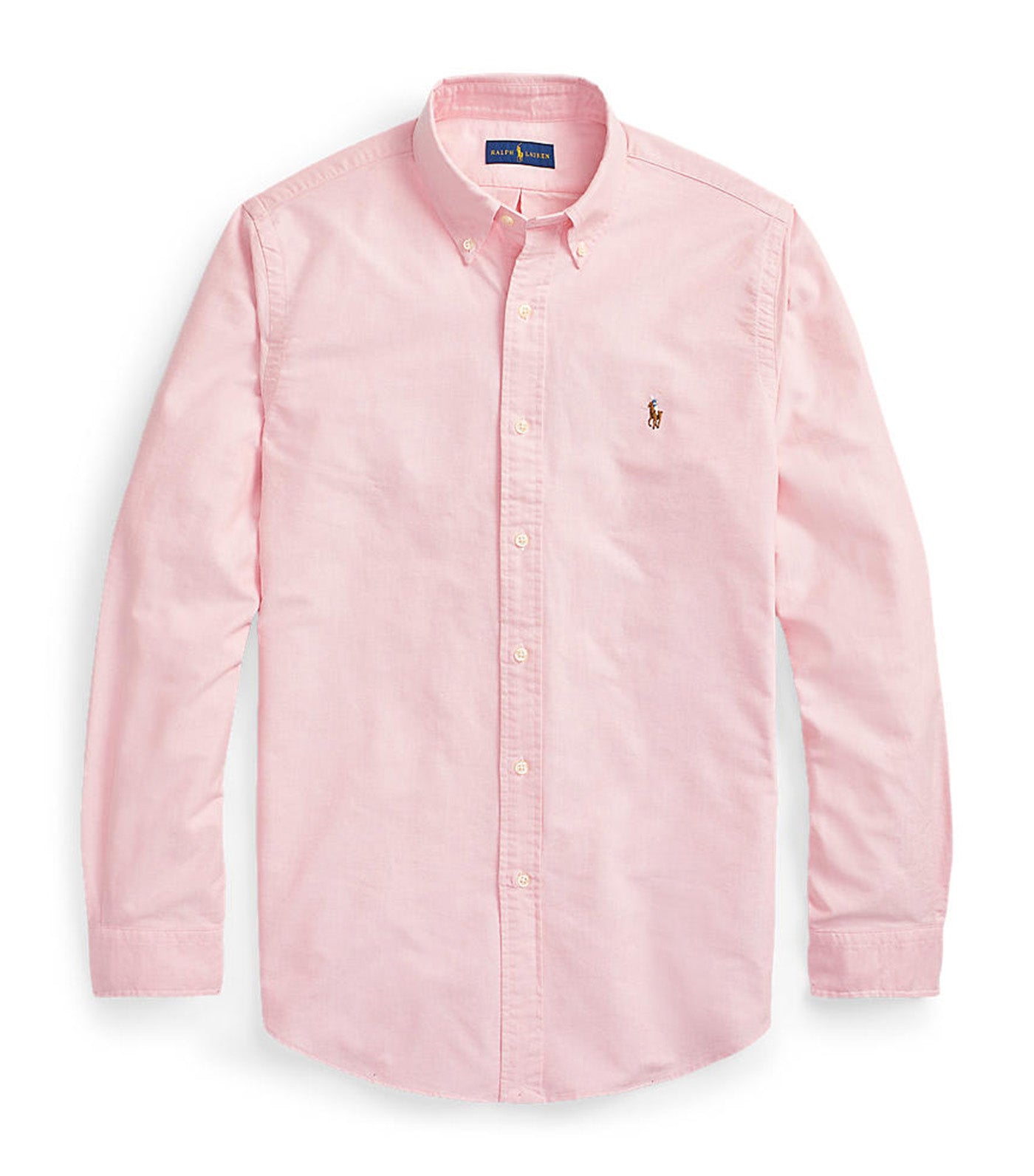 ★★POLO RALPH LAUREN★★ Custom fit oxford shirt pink MNPOW Custom Fit Oxford Shirt
