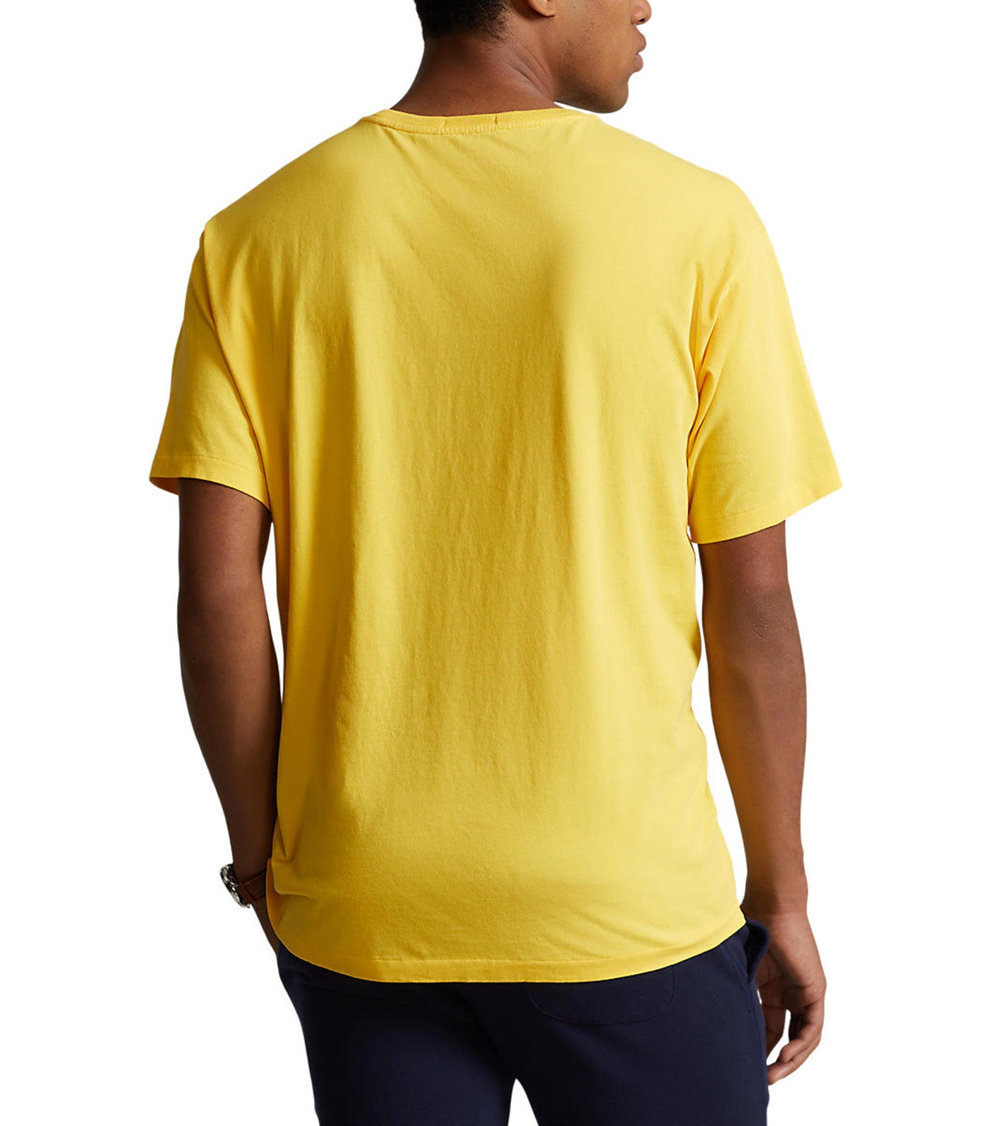 Men's Big Fit Logo Jersey T-Shirt Lemon Crush