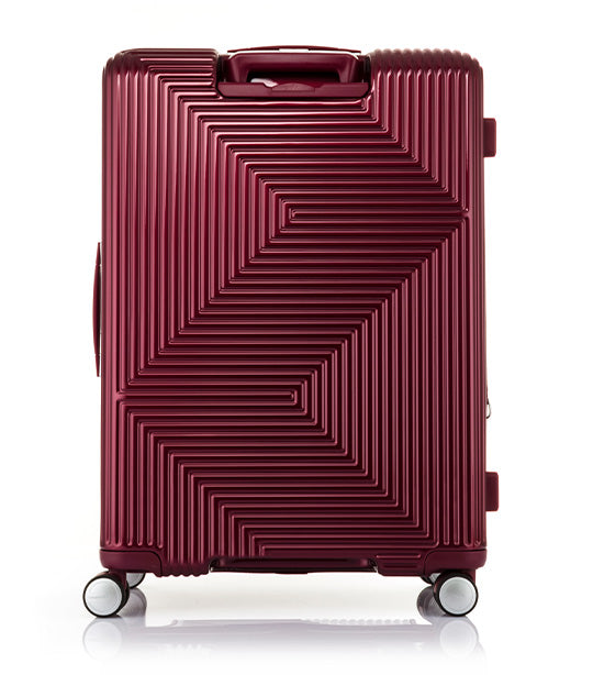 Burgundy samsonite luggage on sale