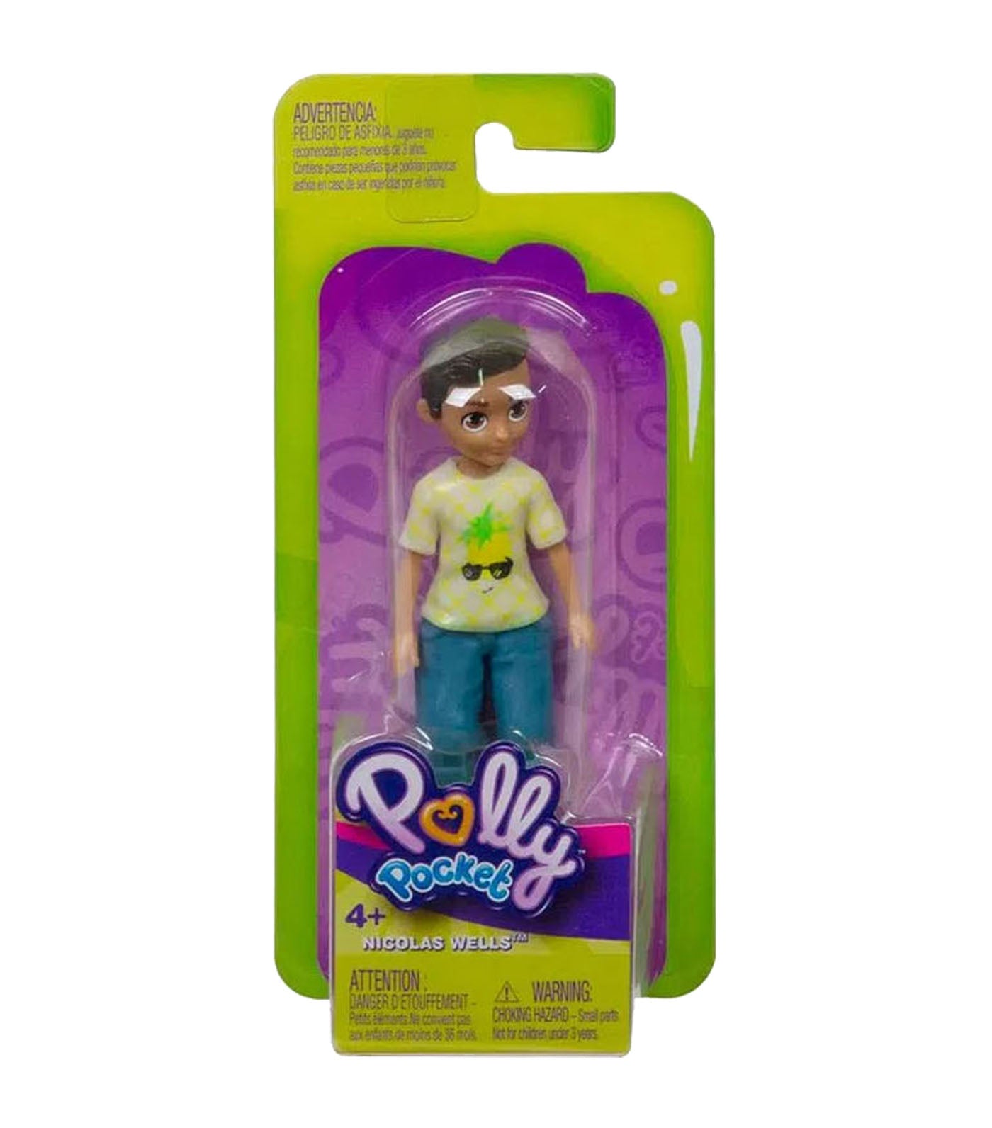 Impulse 3in Doll - Nicholas with Pineapple Shirt